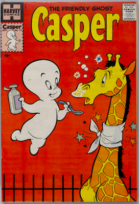 The Friendly Ghost Casper #13: Click Here for Values