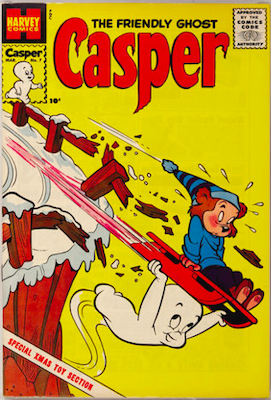 The Friendly Ghost Casper #7: Click Here for Values