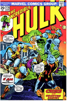 Incredible Hulk #176: Cameo appearance of Warlock. Click for values.