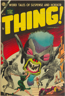 The Thing! Comics price guide