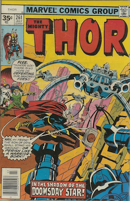 Thor #261 Marvel 35c Price Variant
