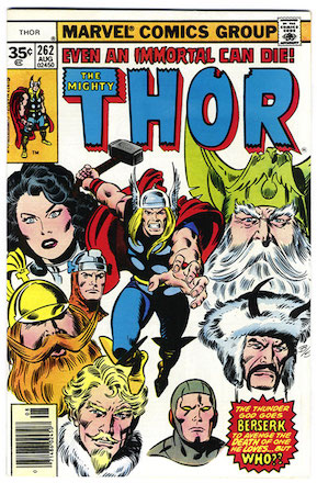 Thor #262 Marvel 35 Cent Price Variant