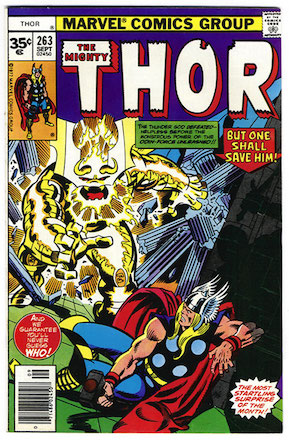 Thor #263 Marvel 35c Price Variant