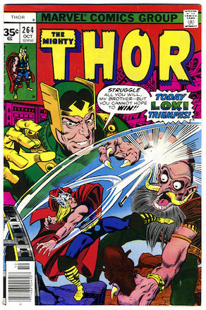 Thor #264 35 Cent Price Variant Thor #264 35 Cent Price Variant