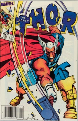 Thor #337: Origin and first appearance of Beta Ray Bill. Click for value