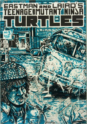 Teenage Mutant Ninja Turtles #3 (1985): Laird's Photo Comic Con Variant. Click for value