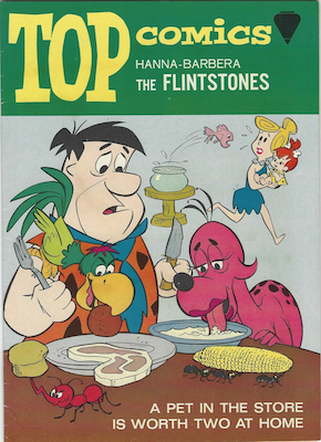 K. K. Publications Top Comics: Flintstones #1 (1967). Click for values
