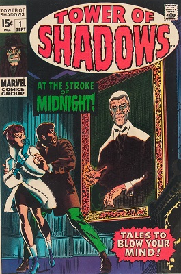 Tower of Shadows #1 (1969): 1st issue of classic Marvel horror comic books series. Click for value