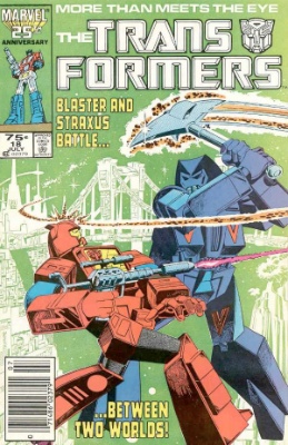 Click to see the value of Transformers Comics #18