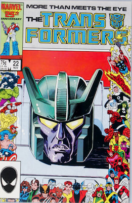 Click to see the value of Transformers Comics #22