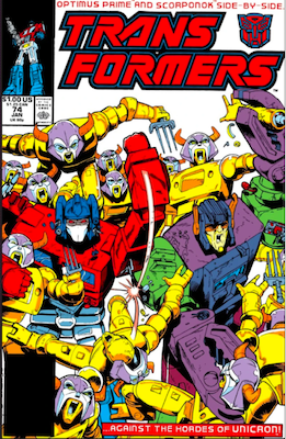 Click to see the value of Transformers Comics #74