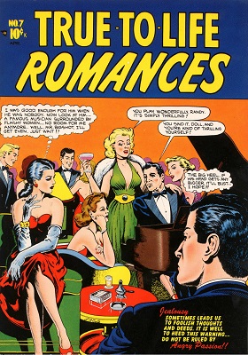 True to Life Romances #7: very rare. Click for value