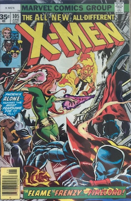 X-Men #105 Marvel 35 Cent Price Variants X-Men #105 Marvel 35 Cent Price Variants