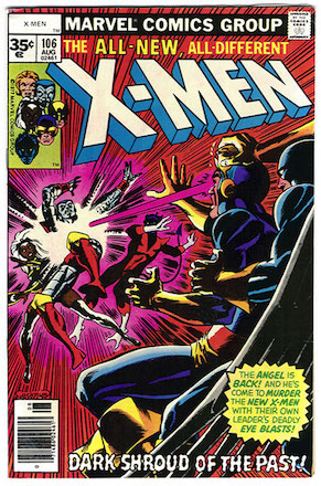 X-Men #106 Marvel 35 Cent Price Variants X-Men #106 Marvel 35 Cent Price Variants