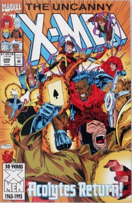 Origin and First Appearance, Kleinstocks, Uncanny X-Men #298, Marvel Comics, 1993. Click for value