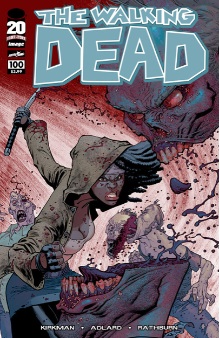 Walking Dead 100 Ottley Cover variant