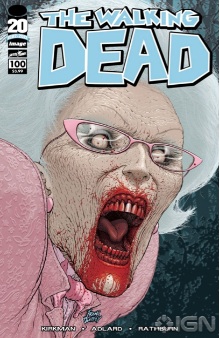 Walking Dead 100 Quitely variant