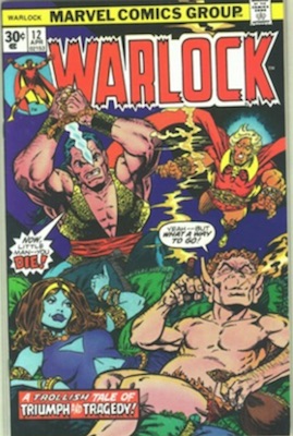 Warlock #12 30c Price Variant April, 1976. Regular Price Box