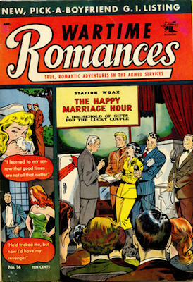 Wartime Romances #14. Click for values