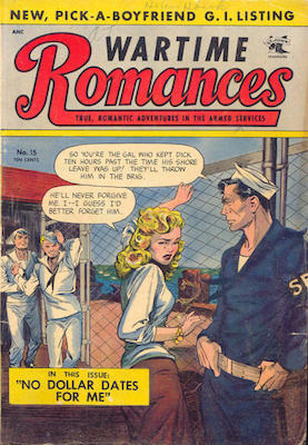 Wartime Romances #15. Click for values