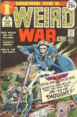 Weird War Tales is an interesting title, combining horror fiction with war. DC Comics ran this series from 1971 to 1983. Click for values
