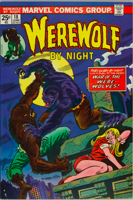Werewolf by Night #18: Click Here for Values