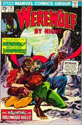 Werewolf by Night #19: Click Here for Values