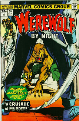 Werewolf by Night #26: Click Here for Values