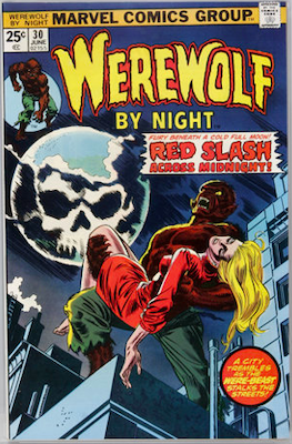 Werewolf by Night #30: Click Here for Values