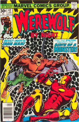 Werewolf by Night #42: Click Here for Values Werewolf by Night #42: Click Here for Values