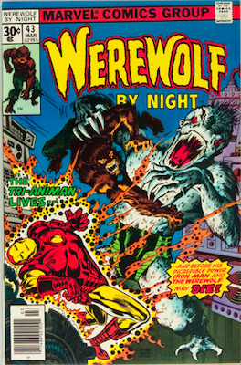Werewolf by Night #43: Click Here for Values Werewolf by Night #43: Click Here for Values