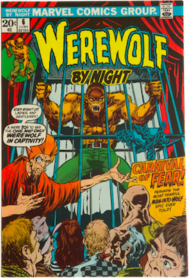 Werewolf by Night #6: Click Here for Values