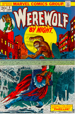 Werewolf by Night #9: Click Here for Values
