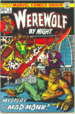 Werewolf by Night Comic Prices