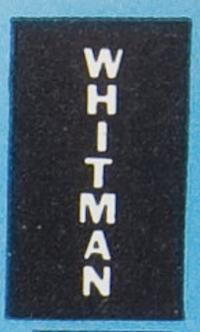 Example of Whitman logo on DC comics