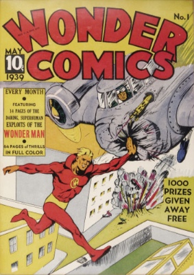 Wonder Comics #1: First Appearance, Wonder Man. Click for values