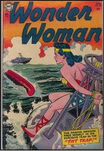 typical vintage comic books from the golden age