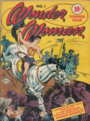 Wonder Woman #1 (Jun 1942) First Solo Comic, Origin of Wonder Woman