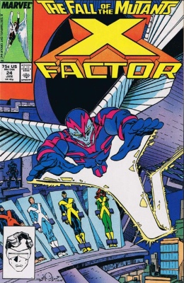 Origin and First Appearance, Archangel, X-Factor #24, Marvel Comics, 1988. Click for value