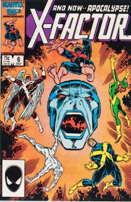 Origin and First Appearance, Apocalypse, X-Factor #6, Marvel Comics, 1986. Click for value