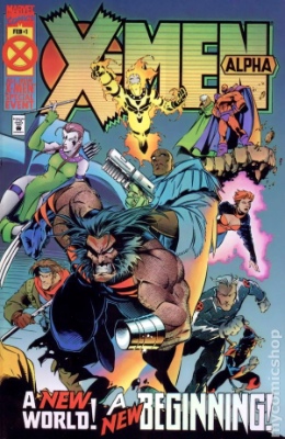 Evil Iceman and Dark Beast (First Appearance: X-Men: Alpha #1, February, 1995). Click for value