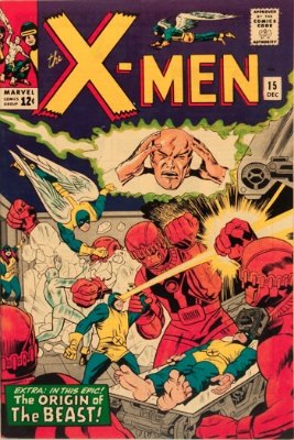 Origin and First Appearance, Master Mold, X-Men #15, Marvel Comics, 1965. Click for value