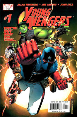 Young Avengers Comic Book Price Guide