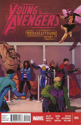 Young Avengers v3 #14: Click Here for Values