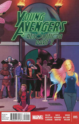 Young Avengers v3 #15: Click Here for Values