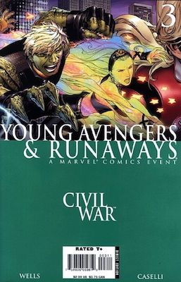 Civil War: Young Avengers & Runaways #3: Click Here for Values